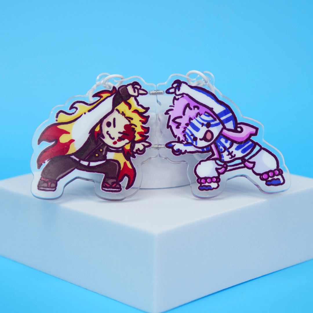 Ablaze Magentic Keychains