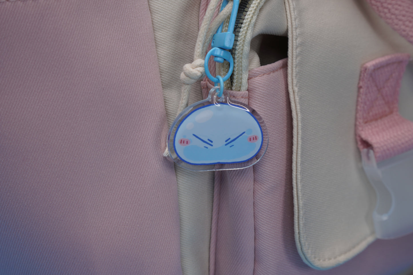 Powerful Slime Double Epoxy Acrylic Keychain