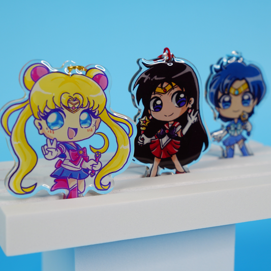 Sailor Girlie Pops Keychain